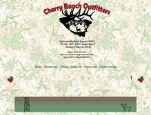 Tablet Screenshot of cherryranchoutfitters.com